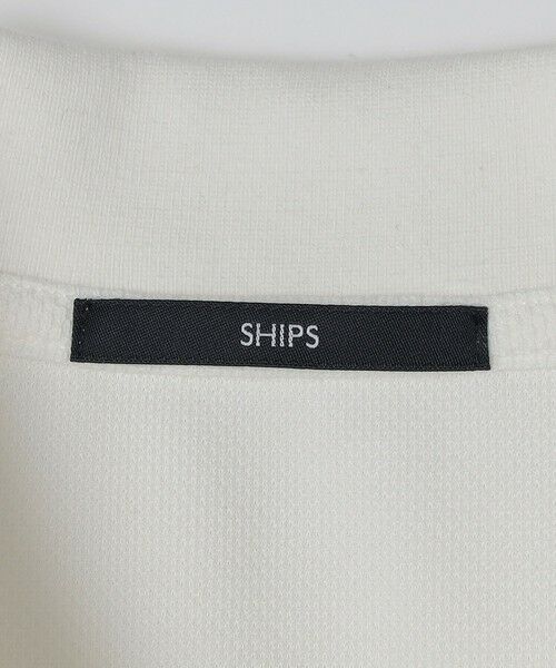 SHIPS / シップス ポロシャツ | 【WEB限定】SHIPS:〈抗菌・防臭〉ワンポイントロゴ バーズアイ 半袖 ポロシャツ | 詳細5