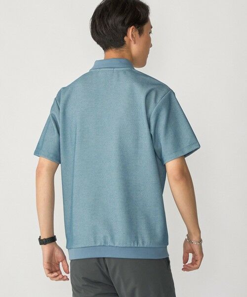 SHIPS / シップス ポロシャツ | 【WEB限定】SHIPS:〈抗菌・防臭〉ワンポイントロゴ バーズアイ 半袖 ポロシャツ | 詳細24