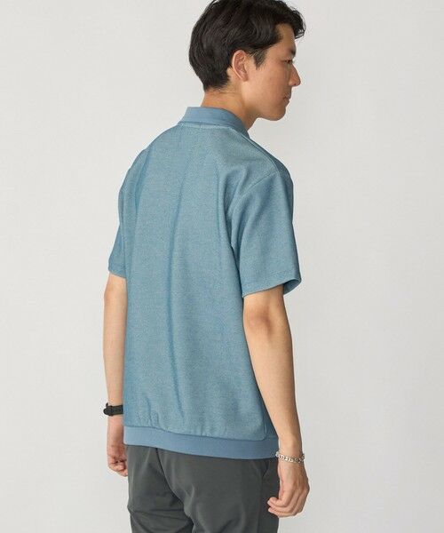 SHIPS / シップス ポロシャツ | 【WEB限定】SHIPS:〈抗菌・防臭〉ワンポイントロゴ バーズアイ 半袖 ポロシャツ | 詳細25