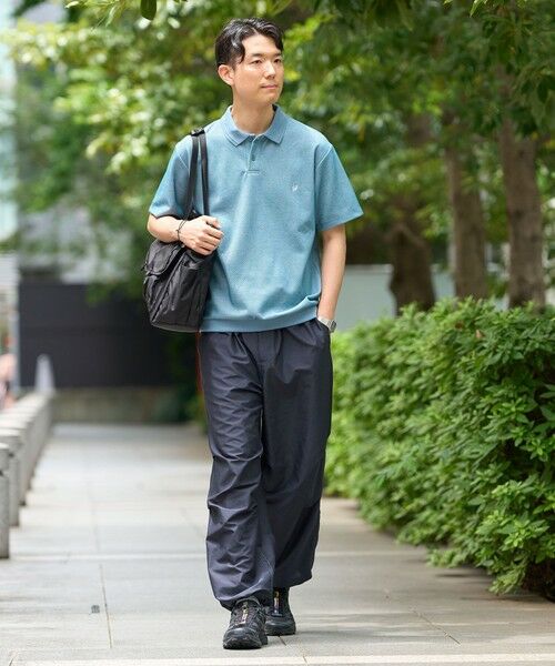 SHIPS / シップス ポロシャツ | 【WEB限定】SHIPS:〈抗菌・防臭〉ワンポイントロゴ バーズアイ 半袖 ポロシャツ | 詳細16