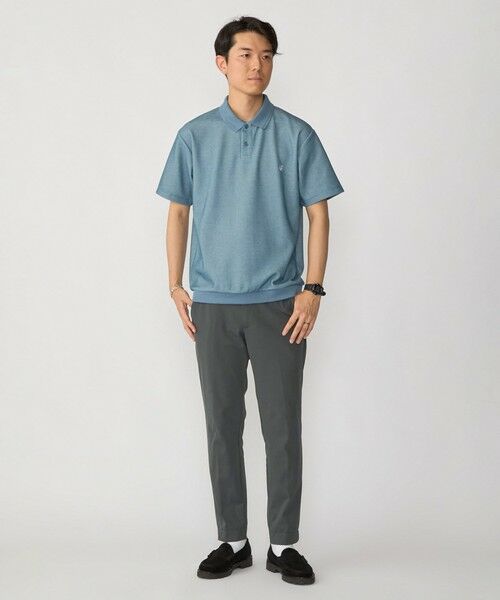 SHIPS / シップス ポロシャツ | 【WEB限定】SHIPS:〈抗菌・防臭〉ワンポイントロゴ バーズアイ 半袖 ポロシャツ | 詳細17