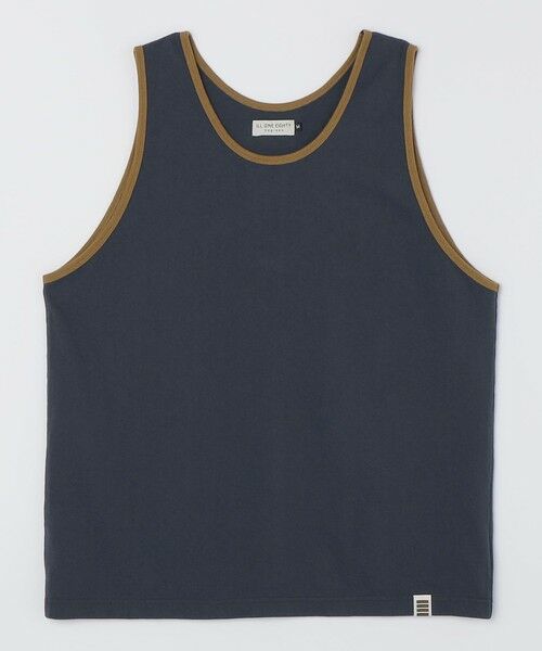 SHIPS / シップス タンクトップ | ILL180°: PLAIN LOOSE TANK（ブラック）