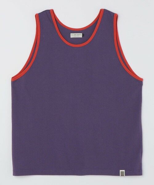 SHIPS / シップス タンクトップ | ILL180°: PLAIN LOOSE TANK（パープル）