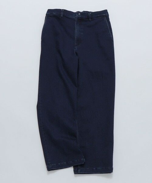 SHIPS / シップス その他パンツ | 【WEB限定】SHIPS: ジャージー デニムライク スラックス（ネイビー）