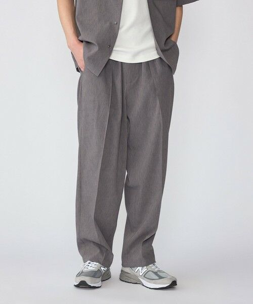 SHIPS / シップス その他パンツ | SHIPS:〈セットアップ対応/ 撥水〉Comfy Line DRYAIR ピンタック イージー パンツ | 詳細6