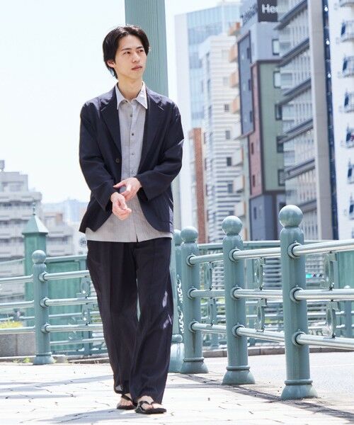 SHIPS / シップス その他パンツ | SHIPS:〈セットアップ対応/ 撥水〉Comfy Line DRYAIR ピンタック イージー パンツ | 詳細21