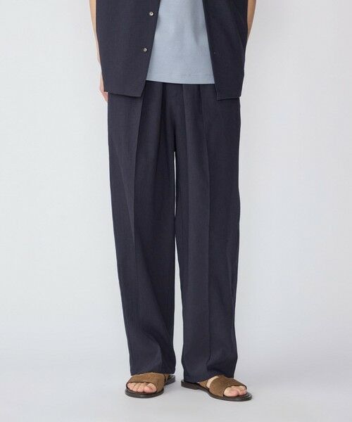 SHIPS / シップス その他パンツ | SHIPS:〈セットアップ対応/ 撥水〉Comfy Line DRYAIR ピンタック イージー パンツ | 詳細24