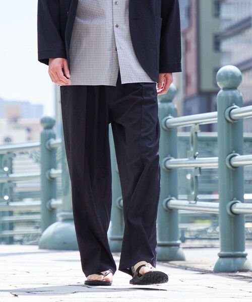 SHIPS / シップス その他パンツ | SHIPS:〈セットアップ対応/ 撥水〉Comfy Line DRYAIR ピンタック イージー パンツ | 詳細22