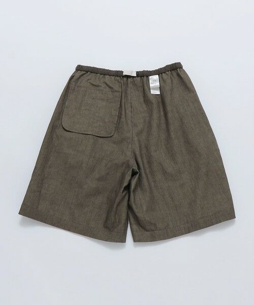 SHIPS / シップス その他パンツ | AMOMENTO: LINEN DRAWSTRING SHORTS | 詳細4