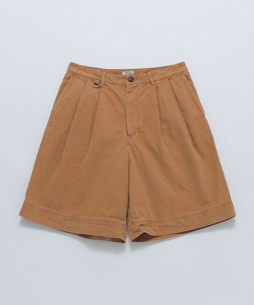 SHIPS / シップス その他パンツ | tone: DOUBLE WIDE SHORTS DUCK（ブラウン）