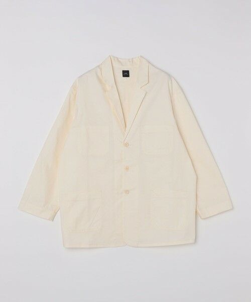 SHIPS / シップス ブルゾン | SHIPS:〈MADE IN FRANCE〉フレンチ カバーオール ジャケット（ナチュラル）