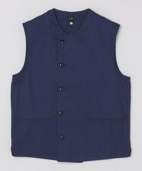 SHIPS / シップス ダウンジャケット・ベスト | SHIPS:〈MADE IN FRANCE〉フレンチ ベスト（ネイビー）