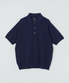 SHIPS / シップス ポロシャツ | SHIPS:〈洗濯機可能/接触冷感〉ファンクション ショート スリーブ  ニット ポロシャツ