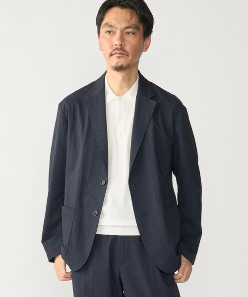 SHIPS / シップス ポロシャツ | SHIPS:〈洗濯機可能/接触冷感〉ファンクション ショート スリーブ  ニット ポロシャツ | 詳細3