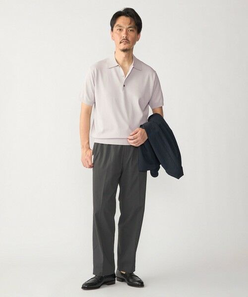 SHIPS / シップス ポロシャツ | SHIPS:〈洗濯機可能/接触冷感〉ファンクション ショート スリーブ  ニット ポロシャツ | 詳細8