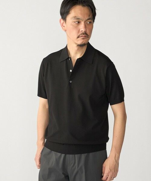 SHIPS / シップス ポロシャツ | SHIPS:〈洗濯機可能/接触冷感〉ファンクション ショート スリーブ  ニット ポロシャツ | 詳細11