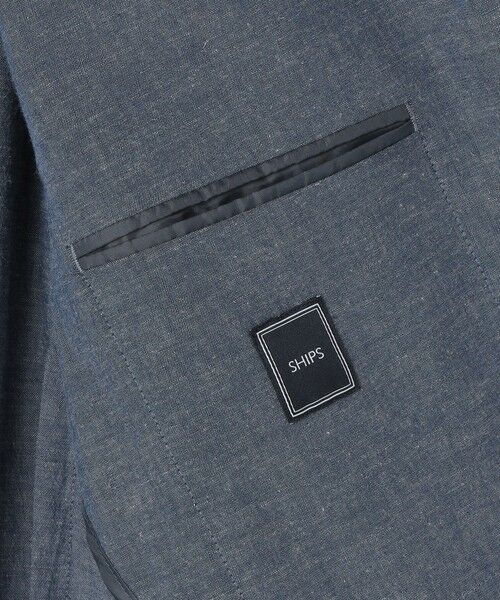 SHIPS / シップス テーラードジャケット | SHIPS:〈洗濯機可能〉MADE IN JAPAN コットン/リネン ウォッシュド ジャケット | 詳細7