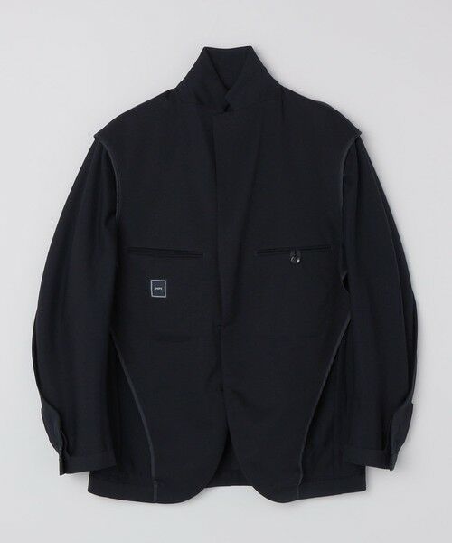 SHIPS / シップス テーラードジャケット | SHIPS:〈FUNCTION〉MADE IN JAPAN ジャージー ライト バスケット ジャケット | 詳細2