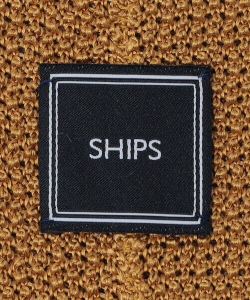 SHIPS / シップス ネクタイ | SHIPS: ドイツ製 シルク ソリッド ニット ネクタイ | 詳細2