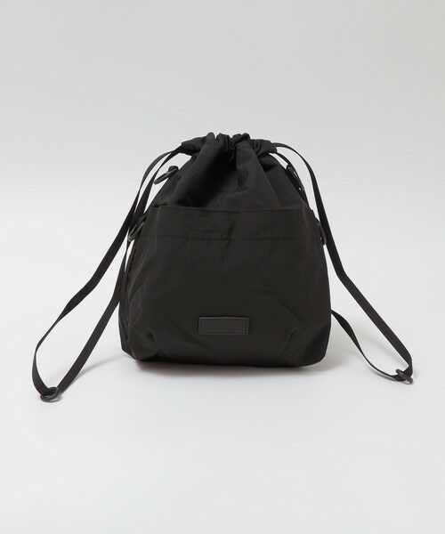 SHIPS / シップス ショルダーバッグ | BAICYCLON by bagjack: DRAW STRING BAG（ブラック）