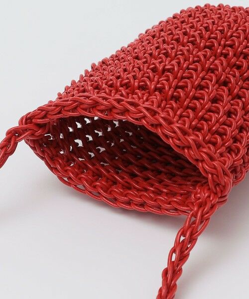 SHIPS / シップス リュック・バックパック | AMOMENTO: MINI HAND LEATHER NET BAG | 詳細4