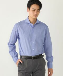 SHIPS / シップス シャツ・ブラウス | SHIPS Colors:リップル プリント ワイドカラー ロングスリーブ シャツ