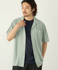 SHIPS / シップス シャツ・ブラウス | SHIPS Colors:〈接触冷感〉カット ジャカード オープンカラー シャツ