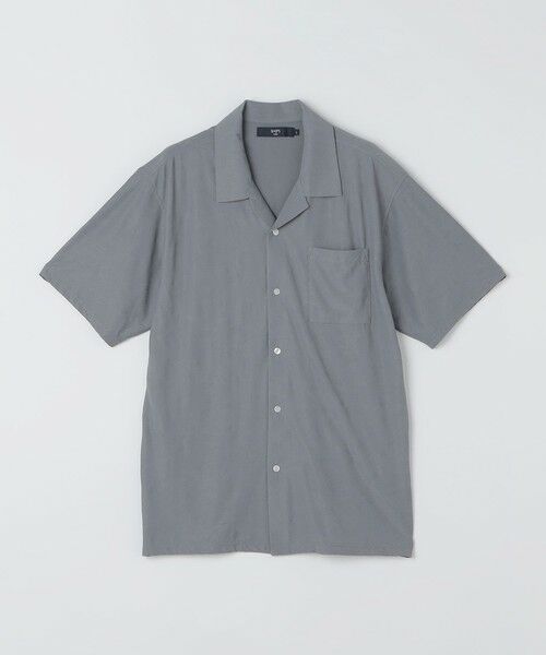 SHIPS / シップス シャツ・ブラウス | SHIPS Colors:〈接触冷感〉カット ジャカード オープンカラー シャツ | 詳細1