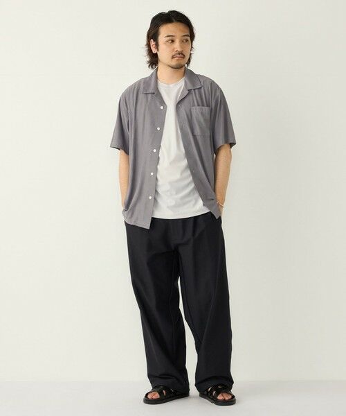 SHIPS / シップス シャツ・ブラウス | SHIPS Colors:〈接触冷感〉カット ジャカード オープンカラー シャツ | 詳細6