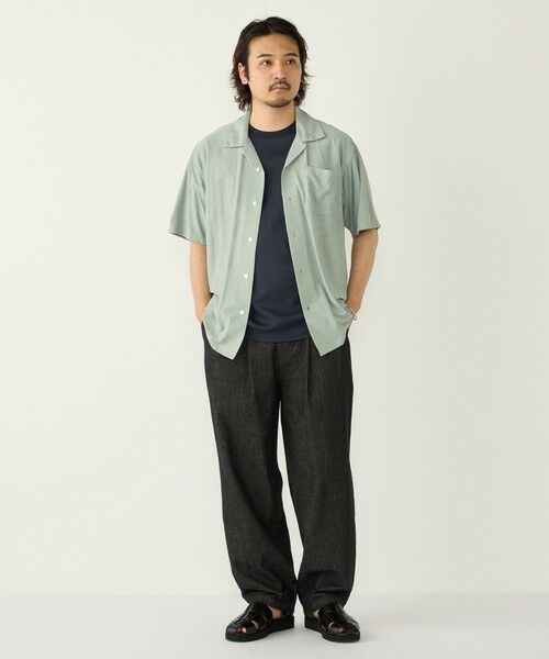 SHIPS / シップス シャツ・ブラウス | SHIPS Colors:〈接触冷感〉カット ジャカード オープンカラー シャツ | 詳細16