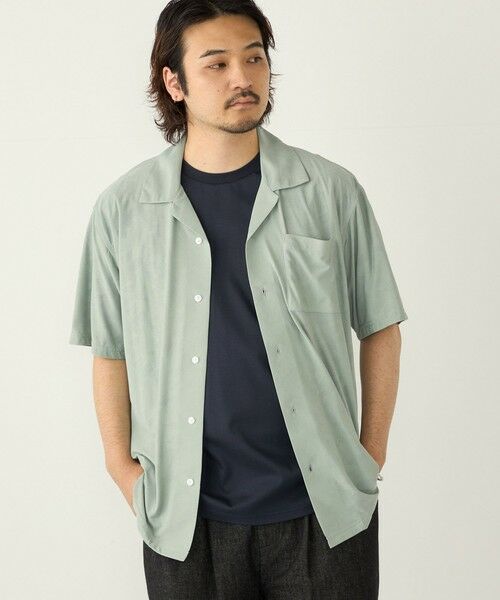 SHIPS / シップス シャツ・ブラウス | SHIPS Colors:〈接触冷感〉カット ジャカード オープンカラー シャツ | 詳細17