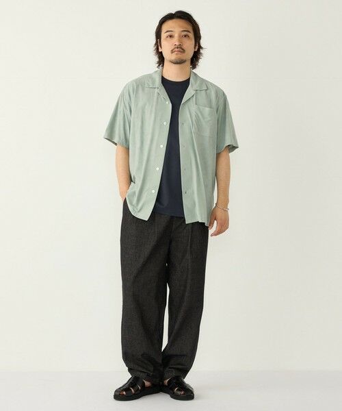 SHIPS / シップス シャツ・ブラウス | SHIPS Colors:〈接触冷感〉カット ジャカード オープンカラー シャツ | 詳細19