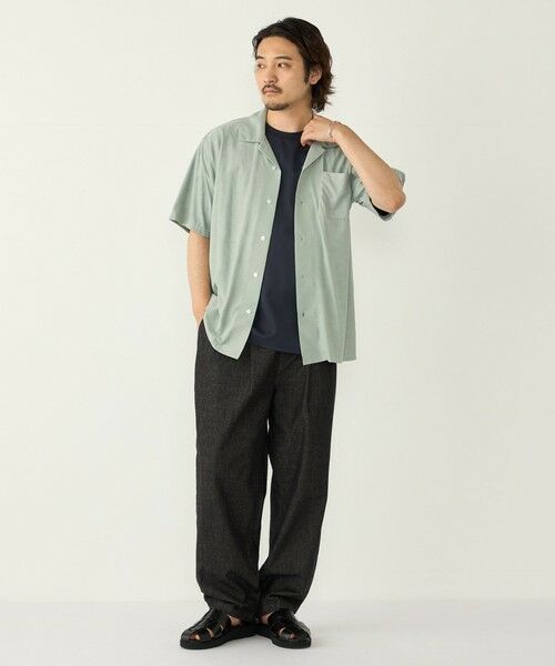 SHIPS / シップス シャツ・ブラウス | SHIPS Colors:〈接触冷感〉カット ジャカード オープンカラー シャツ | 詳細20