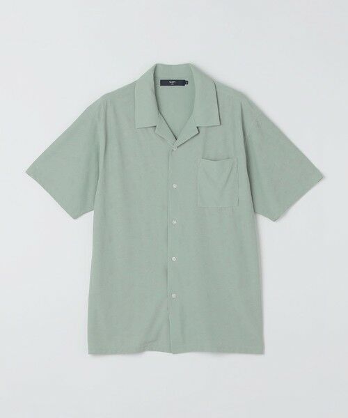SHIPS / シップス シャツ・ブラウス | SHIPS Colors:〈接触冷感〉カット ジャカード オープンカラー シャツ | 詳細8