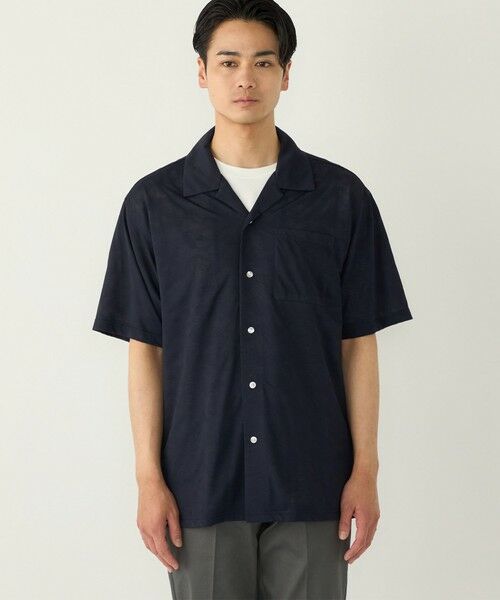 SHIPS / シップス シャツ・ブラウス | SHIPS Colors:〈接触冷感〉カット ジャカード オープンカラー シャツ | 詳細23
