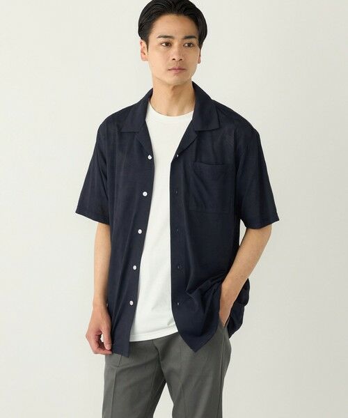 SHIPS / シップス シャツ・ブラウス | SHIPS Colors:〈接触冷感〉カット ジャカード オープンカラー シャツ | 詳細28