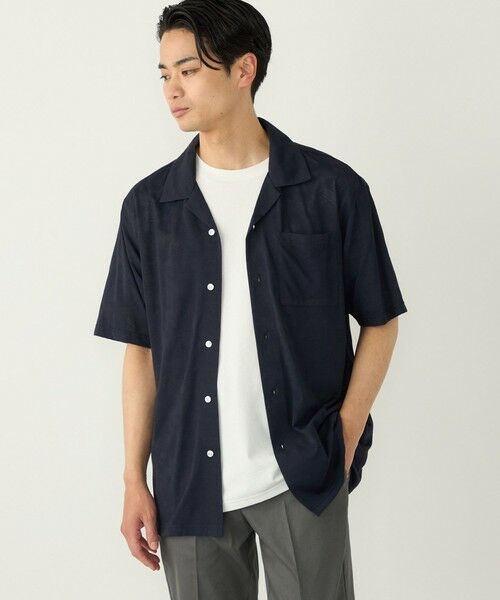 SHIPS / シップス シャツ・ブラウス | SHIPS Colors:〈接触冷感〉カット ジャカード オープンカラー シャツ | 詳細29