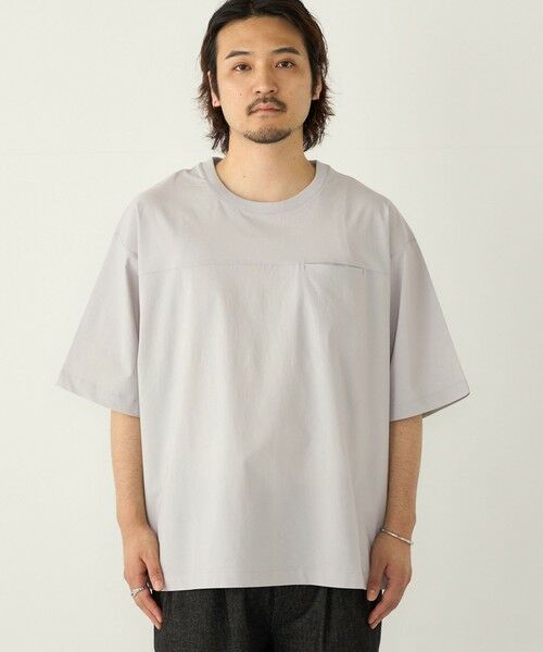 SHIPS / シップス Tシャツ | SHIPS Colors:〈接触冷感〉ナイロン フハク Tシャツ | 詳細3