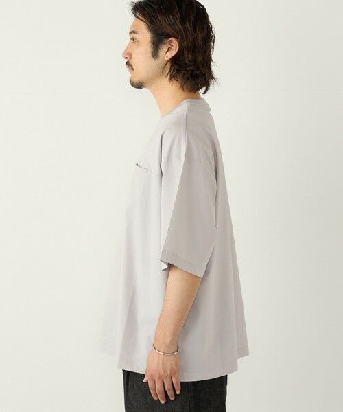 SHIPS / シップス Tシャツ | SHIPS Colors:〈接触冷感〉ナイロン フハク Tシャツ | 詳細4