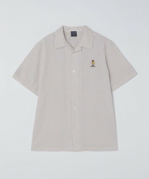 SHIPS / シップス シャツ・ブラウス | SHIPS Colors:TeddyBear(R) コラボ ワンポイント 刺繍 シャツ | 詳細1