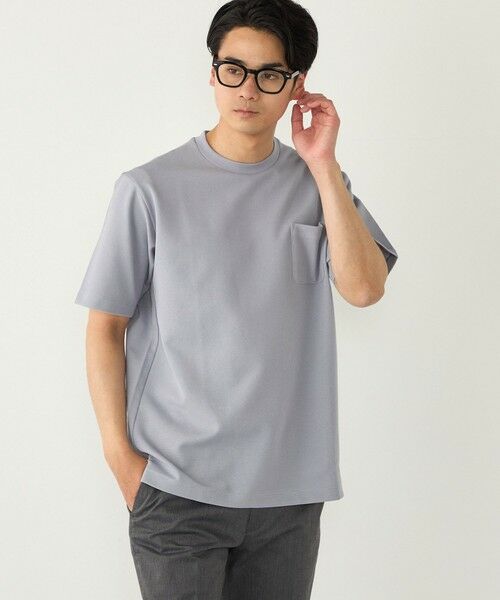 SHIPS / シップス Tシャツ | SHIPS Colors:〈吸水速乾・遮熱・UVカット〉AVANT(R) 3D サーフニット T（ライトグレー）