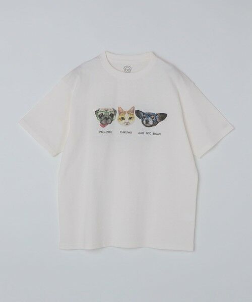 SHIPS / シップス Tシャツ | さかがみ家×SHIPS:コラボ プリント Tシャツ◇ | 詳細1