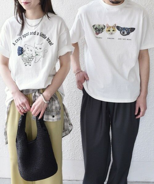 SHIPS / シップス Tシャツ | さかがみ家×SHIPS:コラボ プリント Tシャツ◇ | 詳細3