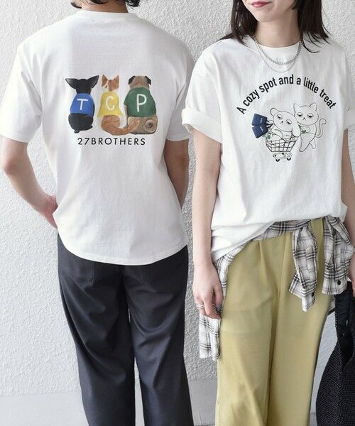 SHIPS / シップス Tシャツ | さかがみ家×SHIPS:コラボ プリント Tシャツ◇ | 詳細4