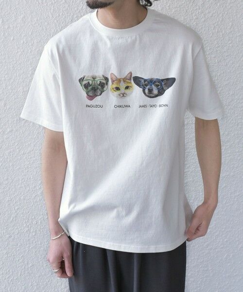 SHIPS / シップス Tシャツ | さかがみ家×SHIPS:コラボ プリント Tシャツ◇ | 詳細5