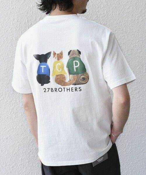 SHIPS / シップス Tシャツ | さかがみ家×SHIPS:コラボ プリント Tシャツ◇ | 詳細6