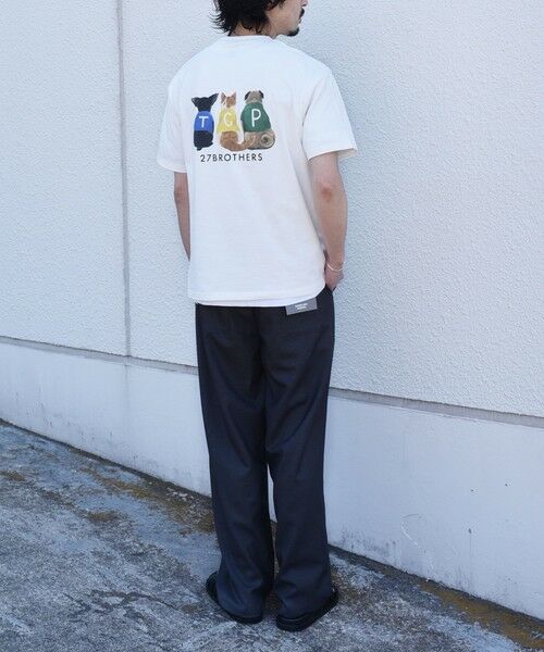 SHIPS / シップス Tシャツ | さかがみ家×SHIPS:コラボ プリント Tシャツ◇ | 詳細8
