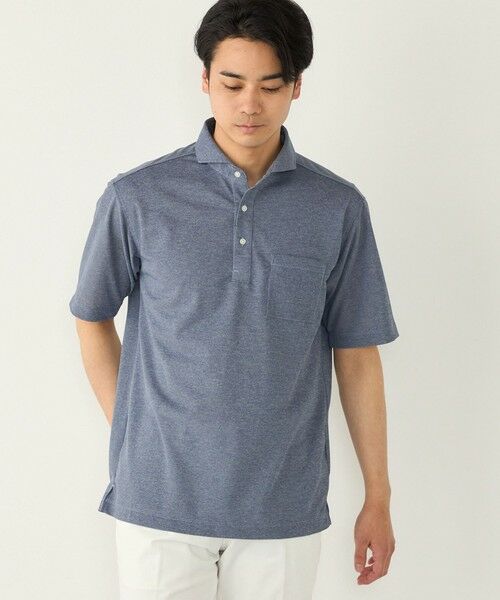 SHIPS / シップス ポロシャツ | 《予約》SHIPS Colors:〈速乾・接触冷感〉Breeze Cool(R) ポロシャツ◆（ライトブルー）