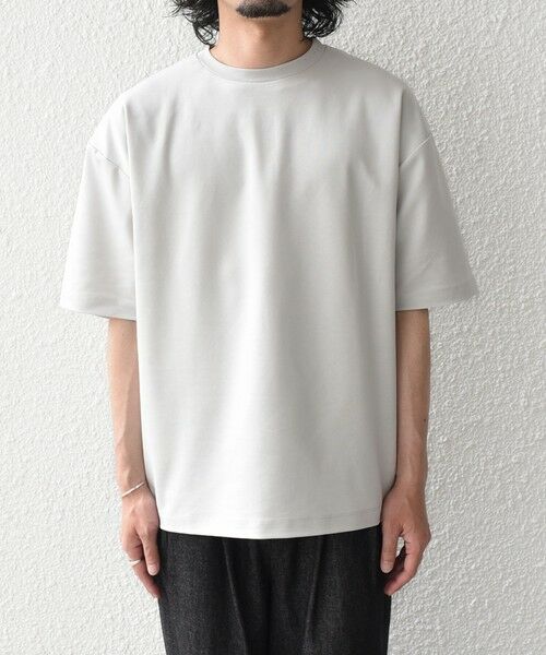 SHIPS / シップス Tシャツ | SHIPS Colors:〈抗菌防臭・接触冷感・吸水速乾〉シルケット ビッグ Tシャツ | 詳細10
