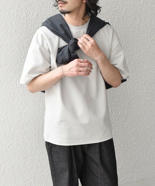 SHIPS / シップス Tシャツ | SHIPS Colors:〈抗菌防臭・接触冷感・吸水速乾〉シルケット ビッグ Tシャツ | 詳細13